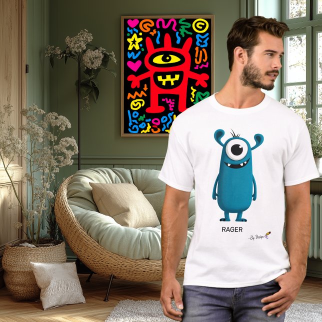 Rager Monster | Original Design for Party Spirit T-Shirt (Creator Uploaded)