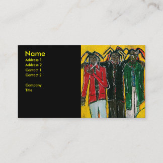 RAGGAMUFFIN RUDEBOYS BUSINESS CARD