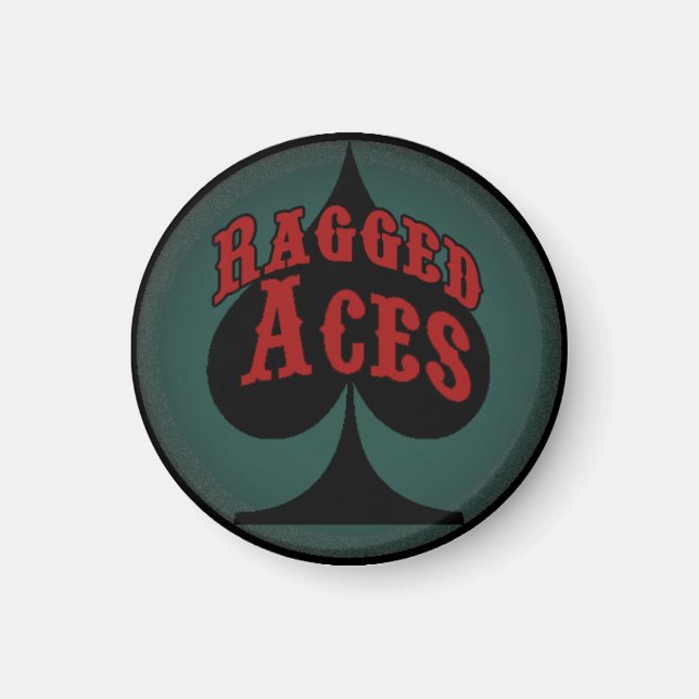 Ragged Aces Magnet (Front)