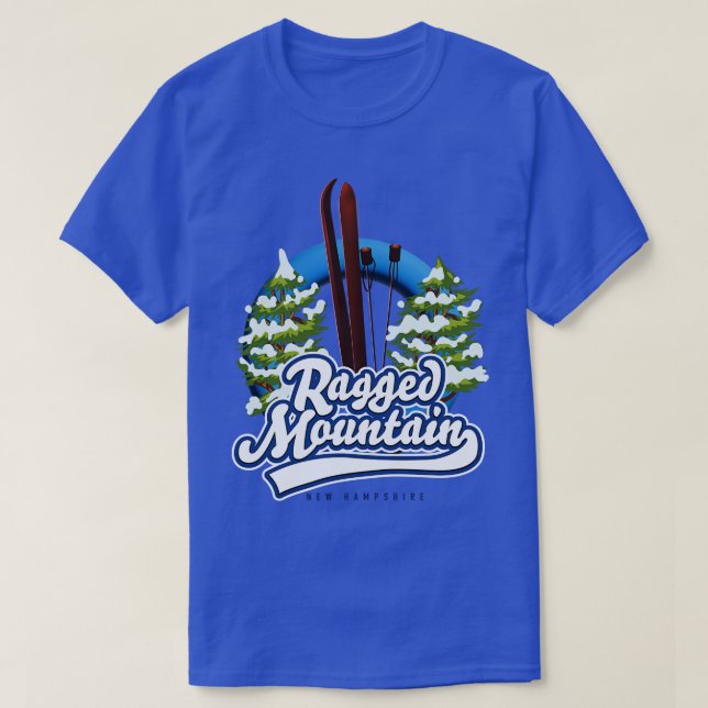 Ragged Mountain New Hampshire ski 1 T-Shirt (Design Front)