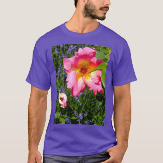 Ragged Pink Rose T-Shirt
