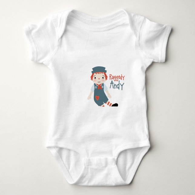 Raggedy Andy Baby Bodysuit (Front)