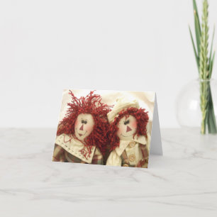Raggedy Dolls Note Cards