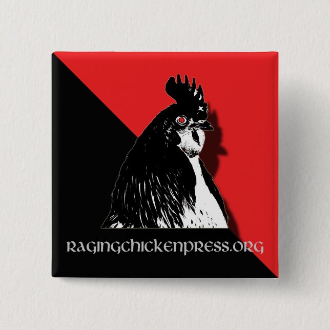 Raging Chicken Press Button (Front)