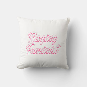 Raging Feminist Doll  Cushion
