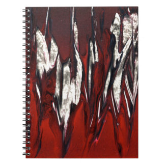 Raging Red Flames Notebook