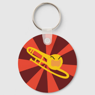 Raging Trombone Key Ring