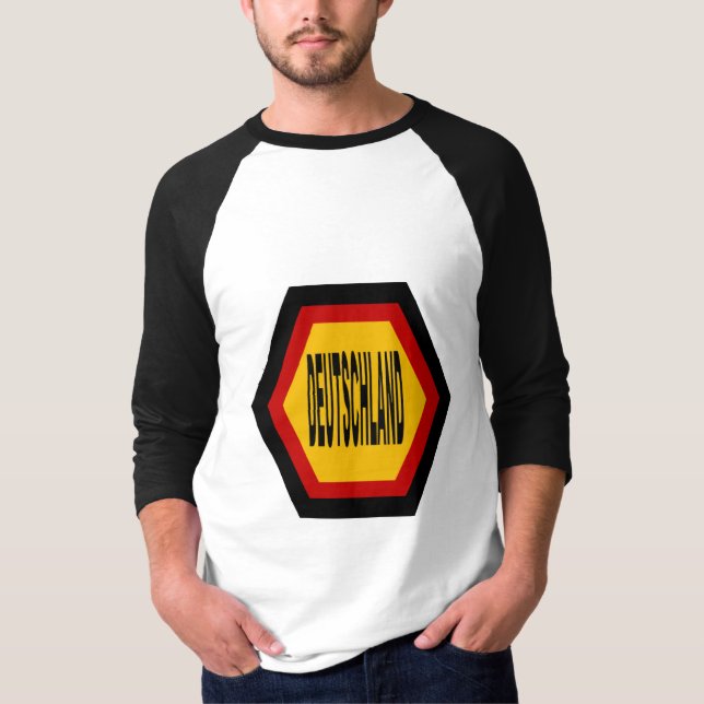 RAGLAN DEUTSCHLAND T-Shirt (Front)