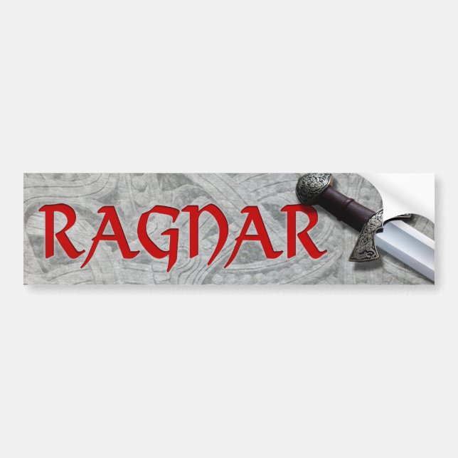 Ragnar Bumper Sticker (Front)