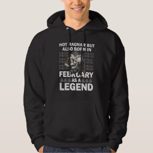 Ragnar February Legend Valhalla Viking Dad 3 Hoodie