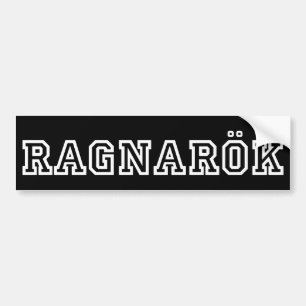 Ragnarok Bumper Sticker