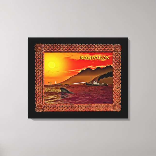 Ragnarok For Whales Canvas Print (Front)