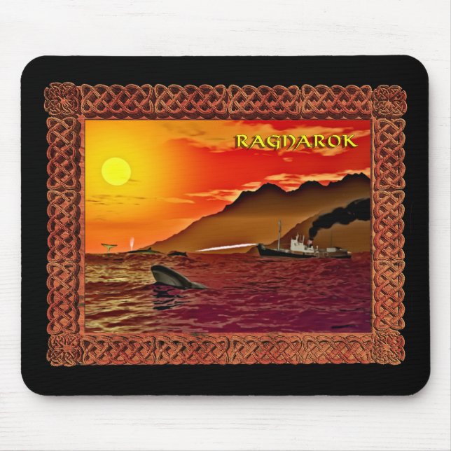 Ragnarok For Whales Mouse Pad (Front)