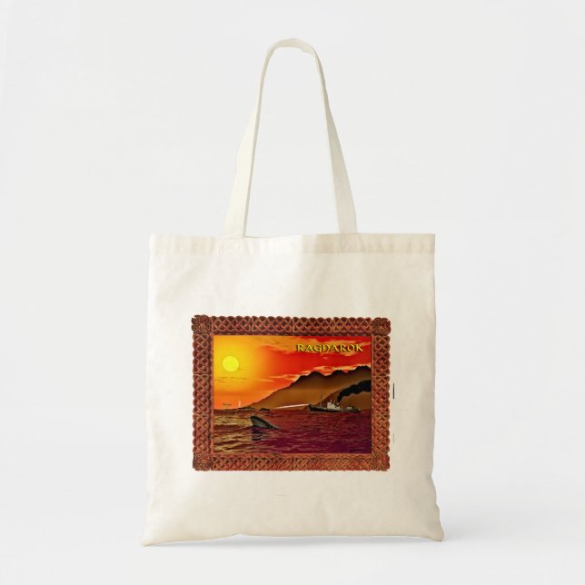 Ragnarok For Whales Tote Bag (Front)