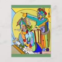 "Ragtime Scene" by Ruchell Alexander
