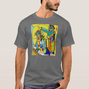 "Ragtime Scene" by Ruchell Alexander T-Shirt
