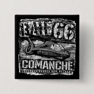 RAH-66 Comanche 15 Cm Square Badge