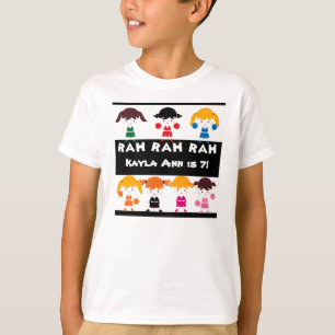 Rah Rah Rah Cheerleading Birthday Tshirt