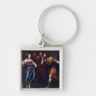 Rahab and the Emissaries of Joshua Key Ring