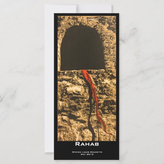 "Rahab" Value Bookmarks (Front)