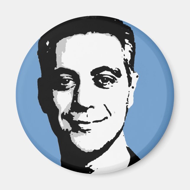 Rahm Emanuel Gear Magnet (Front)