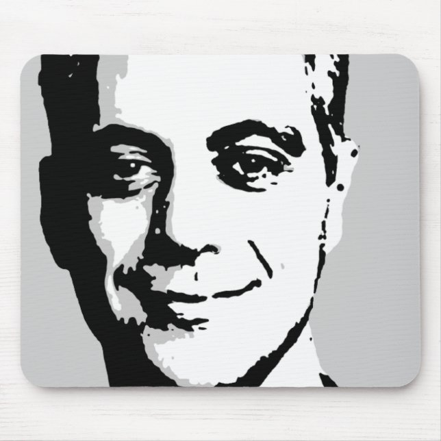 Rahm Emanuel Gear Mouse Pad (Front)