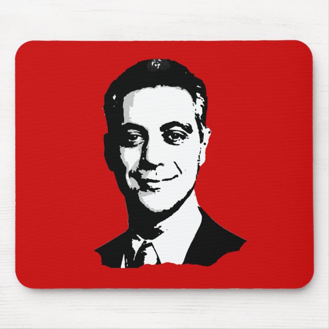 Rahm Emanuel Gear Mouse Pad (Front)