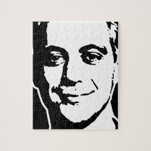 RAHM EMANUEL INK ART JIGSAW PUZZLE