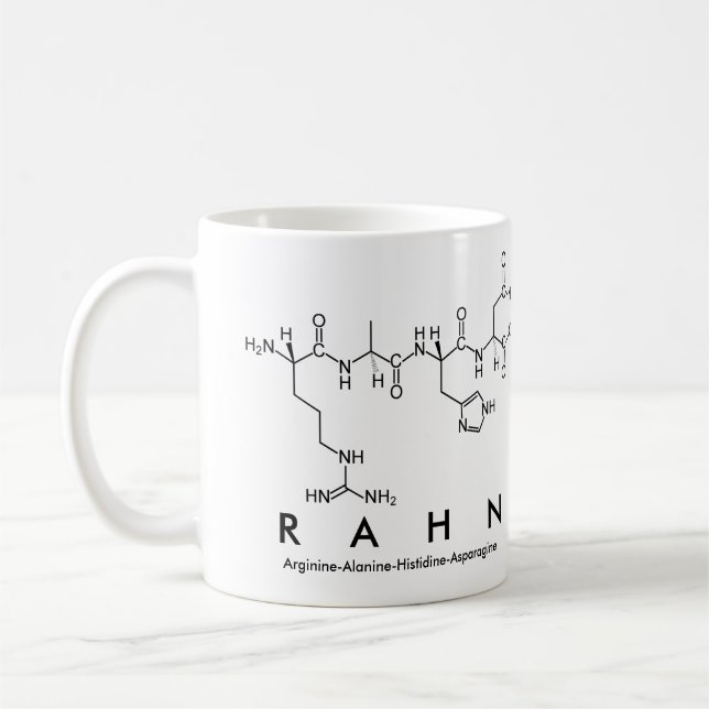 Rahn peptide name mug (Left)