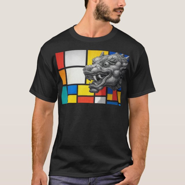 Rahu Mondrian T-Shirt (Front)