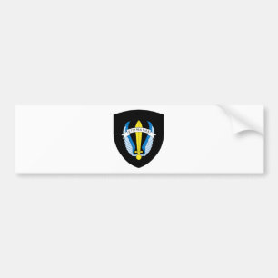 Raider Forces Emblem Greece Bumper Sticker