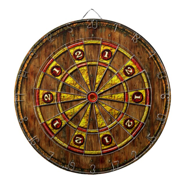 Raiders 6  Dart Board (Front)