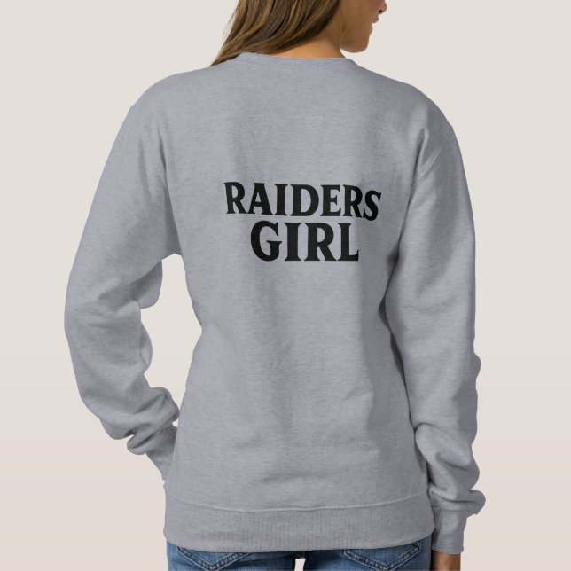 Raiders Girl Sweatshirt (Back)