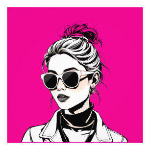 Raiders Girl - The world needs strong women Photo Print