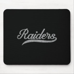 Raiders Name Usa Flag Gift Men Women Boy Girl Mouse Pad