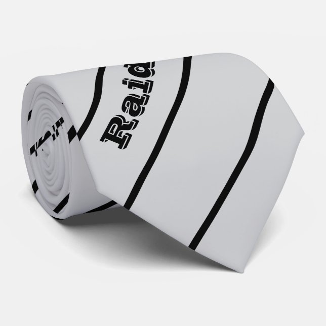Raiders Sport Team  NeckTie (Rolled)