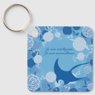 raie, fleur de vie, orange, mandala,zen,chakra, key ring