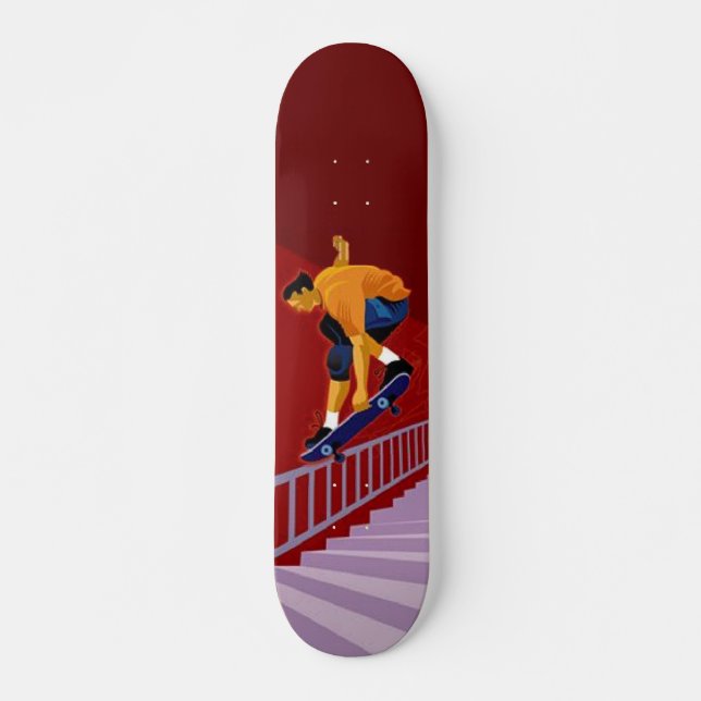 Rail Grind Skateboard (Front)