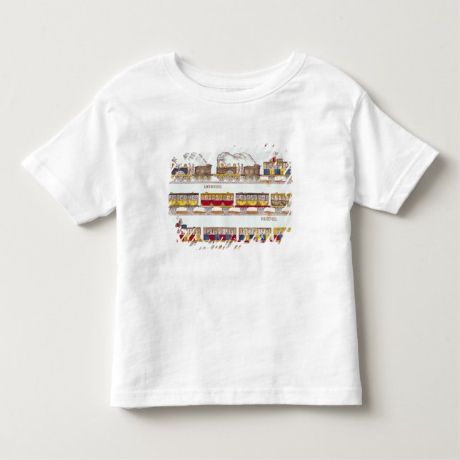 Rail Travel in 1845 Toddler T-Shirt (Front)