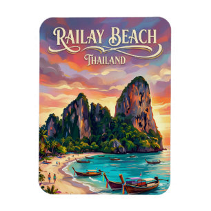 Railay Beach Thailand Magnet