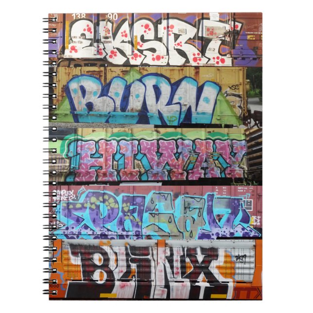 Railcar Graffiti Notebook (Front)