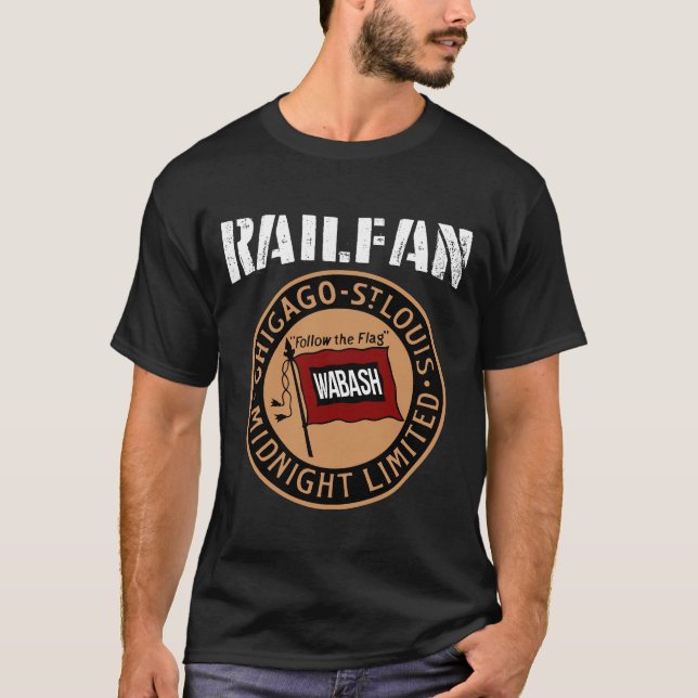 Railfan railway T-Shirt (Front)