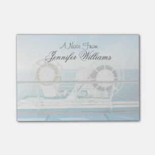 Railing Of A Cruise Ship Post-it Notes