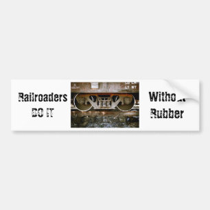 Railroad Bumper Sticker
