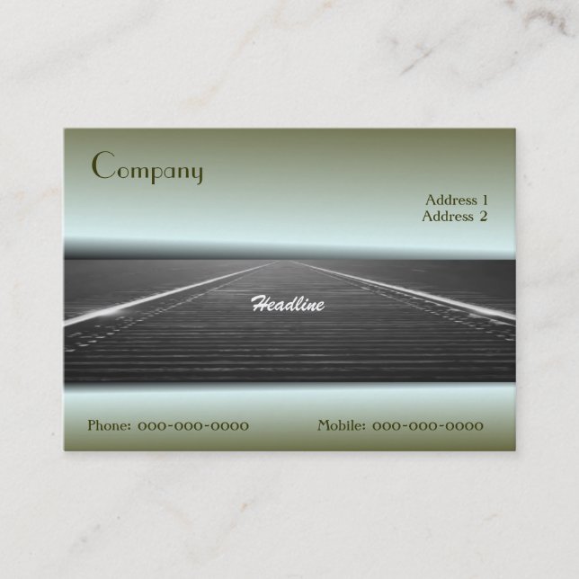 Railroad Business Card (Front)