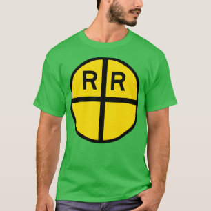 Railroad Crossing Cross Sign T-Shirt