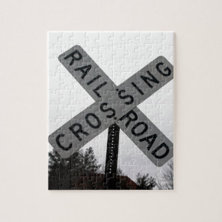 Railroad Crossing Jigsaw Puzzle