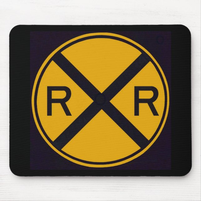 Railroad Crossing Mouse Pad (Front)