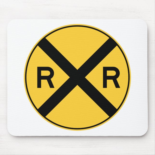 Railroad Crossing Mouse Pad (Front)
