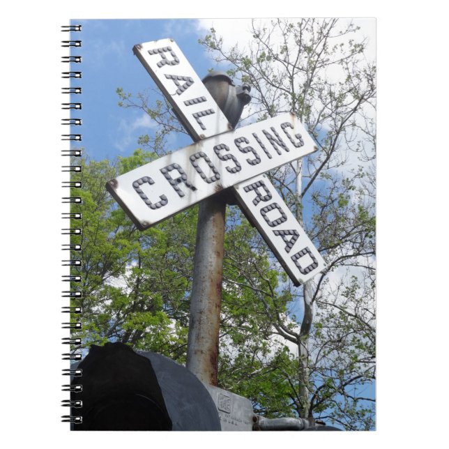 Railroad Crossing Notebook (Front)